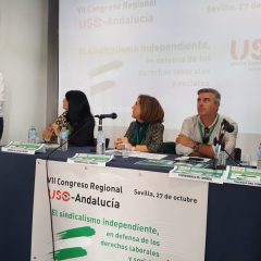 El VII Congreso de USO-Andalucia elige a Domingo Castillo como nuevo secretario general.