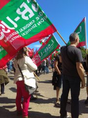 Segundo día de huelga en el sector del metal de Bizkaia