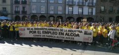 Los trabajadores de Alcoa marcharán a pie de Avilés a Madrid exigiendo una solución para las plantas