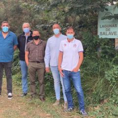 FI USO visita un nuevo proyecto de minería metálica en Salave (Asturias)
