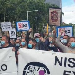 Los trabajadores de Nissan Barcelona vuelven a las calles