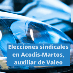 La Federación de Industria de USO-Andalucía consigue 3 de los 17 delegados sindicales en sus primeras elecciones en Acodis, empresa auxiliar de Valeo